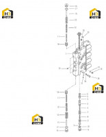 Комплектующие регулирующего клапана 60138722