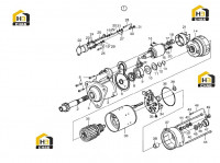 Комплектующие стартера 60138743