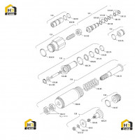 Комплектующие тормозного клапана B220401000265