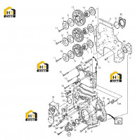 Крышка зубчатого колеса 60139128