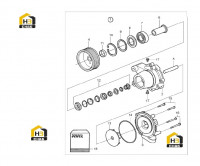 Детали водяного насоса 60138714