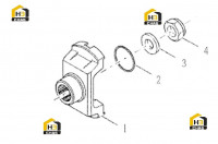 Фланец выходного вала 60139923