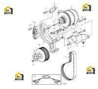 Генератор с комплектующими 60138762