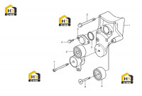 Натяжитель и ремень 60139764