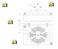 Радиатор в сборе 10397015
