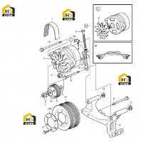 Шкив генератора 60138765