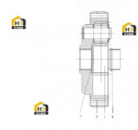 Шестерня солнечная 60138817