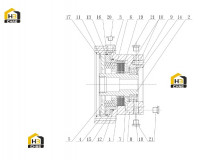 Узел тормозной 60138923