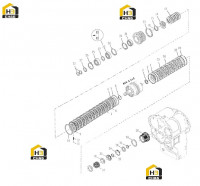 Вал задней передачи 60139319