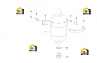 Аккумулятор 13046845