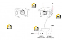 Комбинация светодиодных фар 12901989