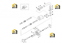 Клапан регулирования давления и питающий насос в сборе 60138682