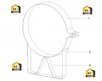 Кронштейн воздушного фильтра 12564193