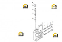 Крышка коробки регулирующего клапана в сборе 60138733