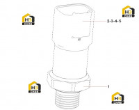 Датчик давления 13127421