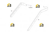 Перегородка эскалатора 12570559