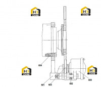 Система тормоза КПП 60308535