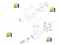 Узел выходного вала 60139925
