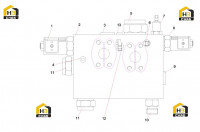 Блок клапанов правого цилиндра A810201062373