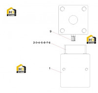 Блок клапана обратного давления A810299000203