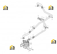 Комплектующие сепаратора TAD1340VE VOLVO 60203712