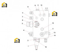 Клапаны подачи масла 12947074