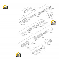 Клапан тормозной с комплектующими B220401000265 (часть 2)