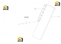 Крыло заднее правое 12009348