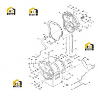 Крышка задняя КПП 60138967