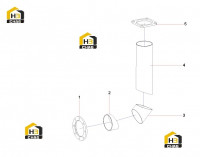 Детали выхлопной трубы 12225245