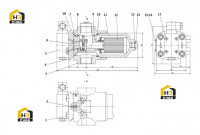 Фильтр давления масла A222100000128