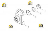 Фланец выходного вала 60139923