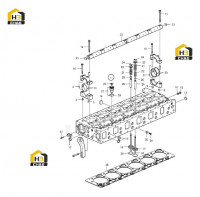 Головка блока цилиндров 26062 VOLVO 60203690