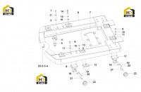 Механизм перемещения кабины 10679877 (часть 1)