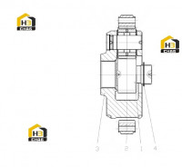Передача зубчатая 60138818