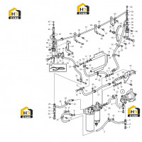 Система топливная 24168 VOLVO 60203704