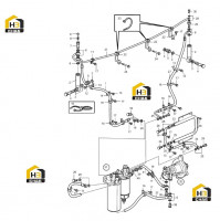 Система топливная с комплектующими 2TAD1340VE VOLVO 60203705