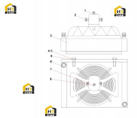 Узел охлаждающего устройства 10397015