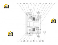 Узел тормозной 60138923