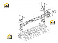 Вал распределительный TAD1340VE VOLVO 60203696