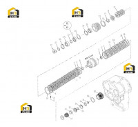 Вал задней передачи 60139319