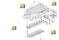 Блок цилиндров в сборе 60349717