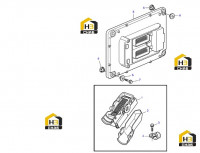 Блок управления в сборе 60349745