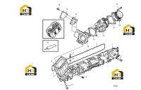 Коллектор впускной в сборе 60349737