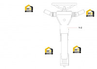 Колонка рулевая 12907176