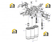 Фильтр масляный в сборе 60349728