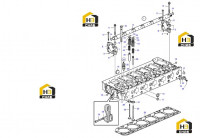 Головка блока цилиндров в сборе 60349715