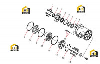 Насос геротор 60006613