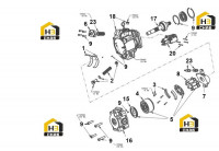 Насос гидравлический B220301000262