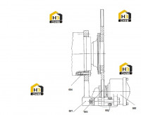 Тормоз стоянки 60308535